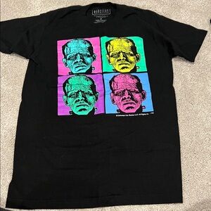 Universal Black Pop Art Graphic Tee
